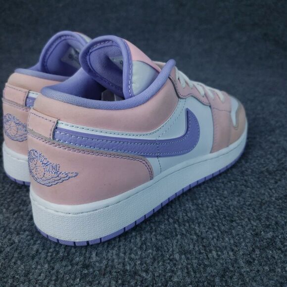 Nike Air Jordan 1 Low SE (GS) Shoes Size 6.5Y Arctic Punch Purple Pulse Sneakers - Picture 16 of 16